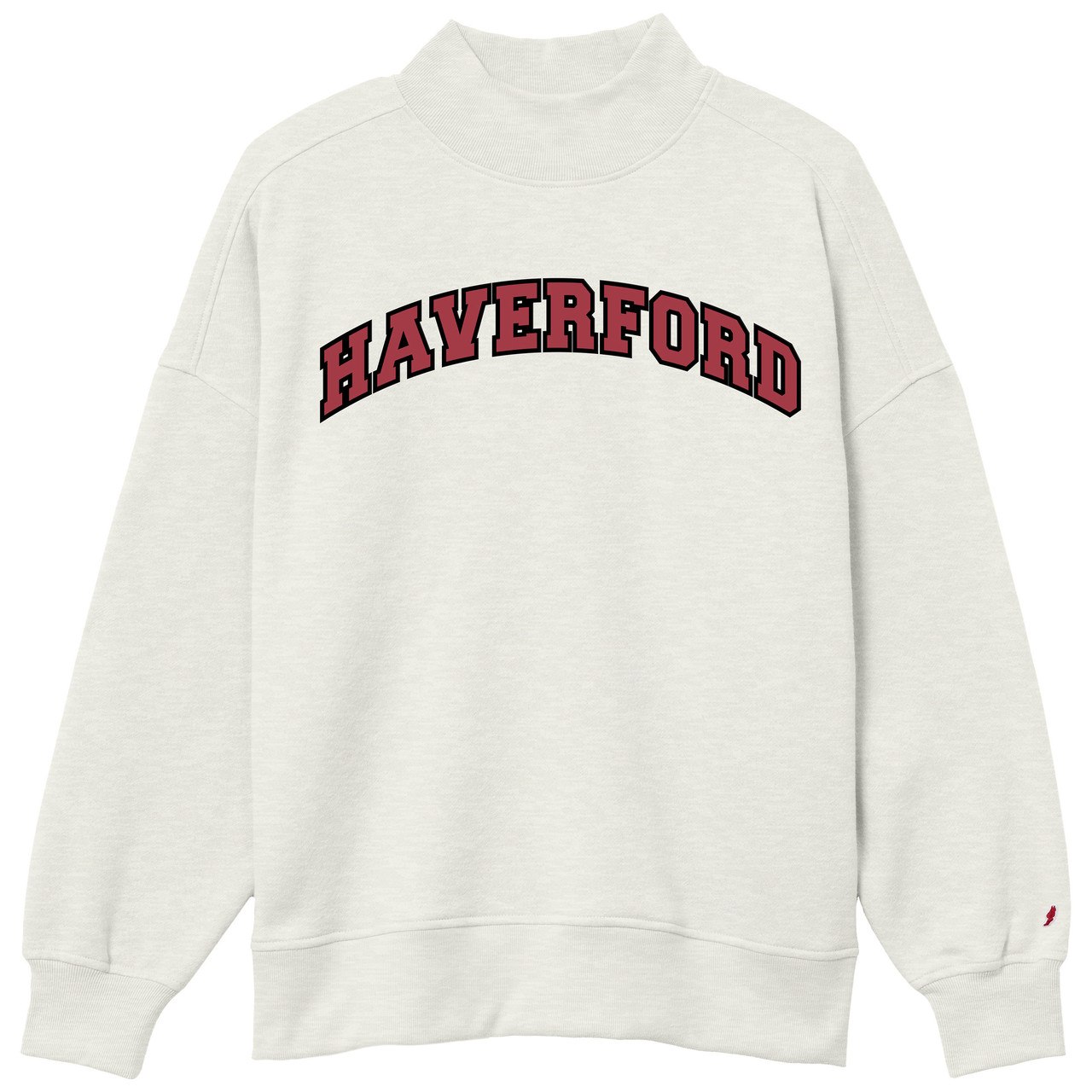 メンズウェア CLUBHAUS Diana Highneck SweatShirt Crew Diana Mock Neck HC - Haverford College Bookstore